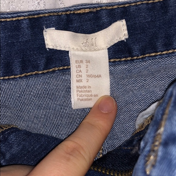 Blue jeans H&M short - Picture 2 of 3